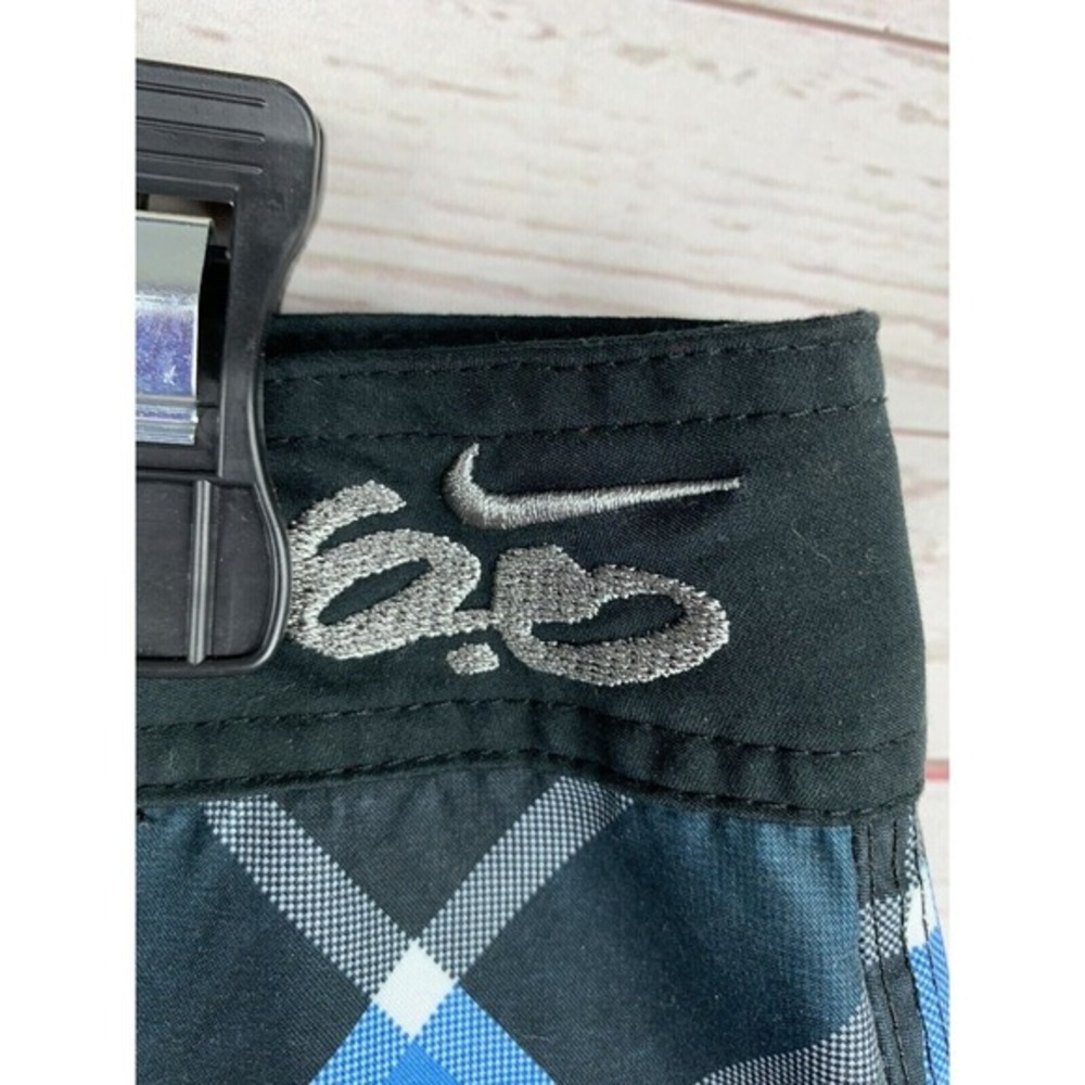 Nike 6.0 boardshorts Mens size 29 Diamond print Swim Beach Blue Beach - Picture 4 of 8